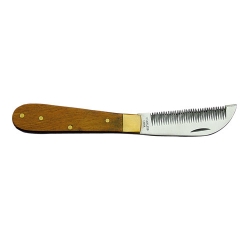 Grzebień - trymer - nóż do trymowania grzywy składany